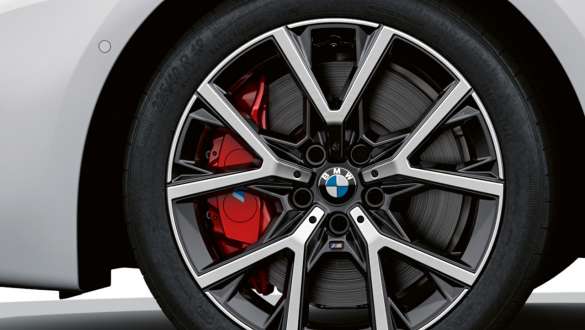 M Sport braking system, red high-gloss BMW 1 Series 128ti F40 M Sport braking system, red high-gloss