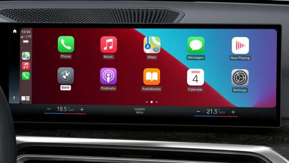 Smartphone Integration BMW 4 Series Convertible G23 Smartphone Integration BMW 4 Series Convertible G23 2020 Control Display interior