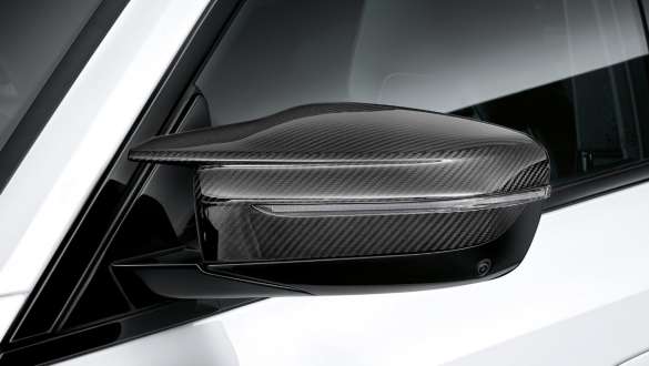 M Performance Exterior mirror caps in carbon fibre BMW 4 Series Gran Coupé G26 2021 M Performance Exterior mirror caps in carbon fibre BMW 4 Series Gran Coupé G26 2021