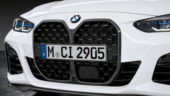 M Performance kidney grille in carbon fibre BMW 4 Series Gran Coupé G26 2021 M Performance kidney grille in carbon fibre BMW 4 Series Gran Coupé G26 2021