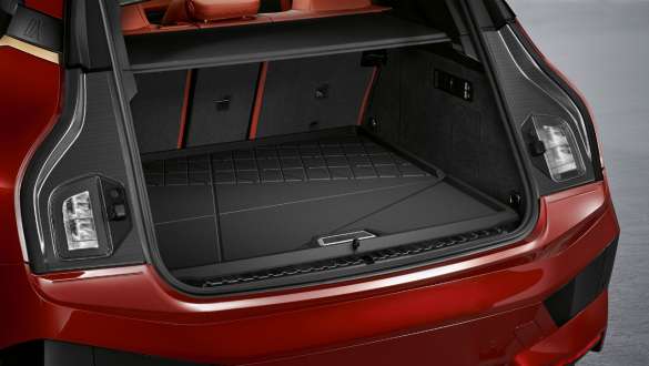 BMW luggage compartment fitted mat black BMW iX M60 i20 2022 BMW iX M60 i20 2022 electric SUV electric car BMW luggage compartment fitted mat black