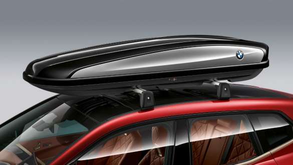 Original BMW roof box 520 black/titanium silver BMW iX M60 i20 2022 BMW iX M60 i20 2022 electric SUV electric car Original BMW roof box 520 black/titanium silver