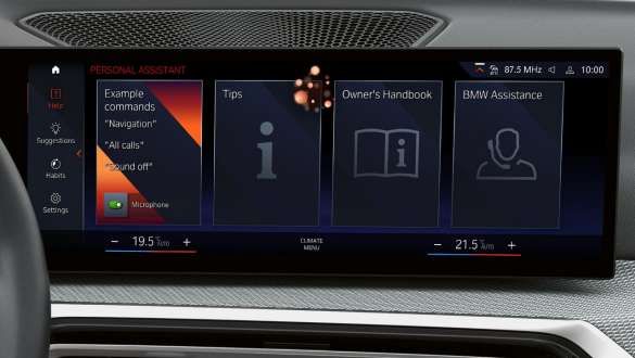 BMW Intelligent Personal Assistant BMW M240i xDrive Coupé G42 2021 BMW M240i xDrive Coupé G42 2021 BMW Intelligent Personal Assistant.