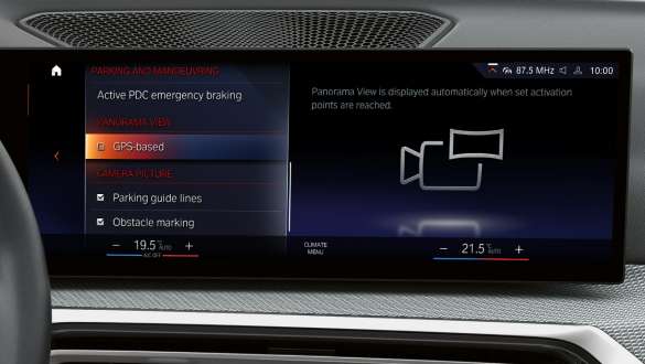Parking Assistant Plus BMW M240i xDrive Coupé G42 2021 BMW M240i xDrive Coupé G42 2021 Parking Assistant Plus