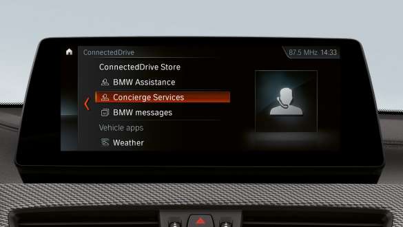Concierge Service BMW X2 M35i F39 Concierge service BMW X2 M35i 2018 F39 interior