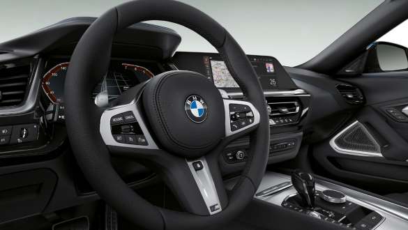 Steering wheel BMW Z4 M40i Roadster G29 Variable sport steering BMW Z4 M40i Roadster G29 2019 steering wheel cockpit