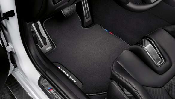 M Performance floor mats G82 2020 G82 2020 M Performance floor mats interior close-up