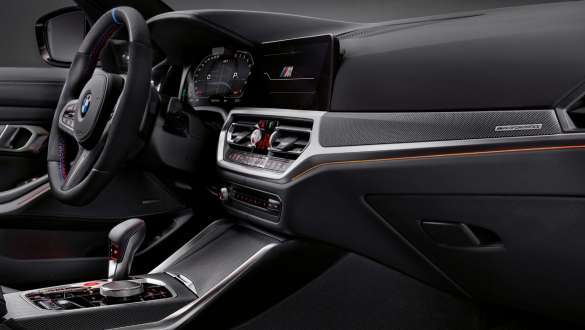 M Performance interior trims carbon fibre G82 2020 G82 2020 M Performance interior trims carbon fibre interior close-up