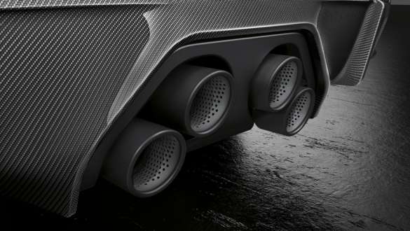 M Performance silencer system, titanium G82 2020 G82 2020 M Performance silencer system, titanium close-up