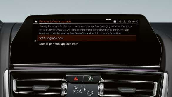 Remote Software Upgrade. BMW 8 Series Coupé M Automobiles with Remote Software Upgrade.
