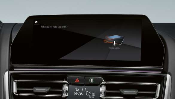 BMW Intelligent Personal Assistant. BMW 8 Series Coupé M Automobiles with BMW Intelligent Personal Assistant.