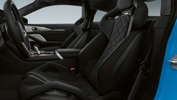 M Carbon bucket seats BMW M8 Competition Coupé F92 LCI Facelift 2022 BMW M8 Competition Coupé F92 LCI Facelift 2022 interior M Carbon bucket seats