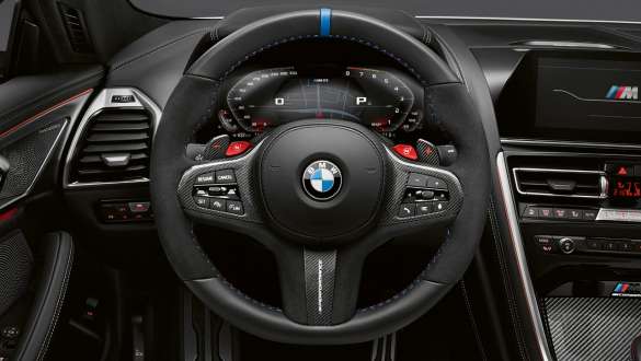 M Performance steering wheel pro M Performance Parts BMW M8 Coupé F92 LCI Facelift 2022 M Performance steering wheel pro M Performance Parts BMW M8 Coupé F92 LCI Facelift 2022