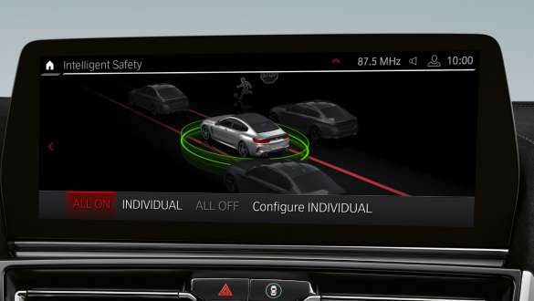Driving Assistant Professional BMW 8 Series Gran Coupé M Automobile Automobiles F93 LCI Facelift 2022 BMW 8 Series Gran Coupé M Automobiles F93 LCI Facelift 2022 Driving Assistant Professional Control Display