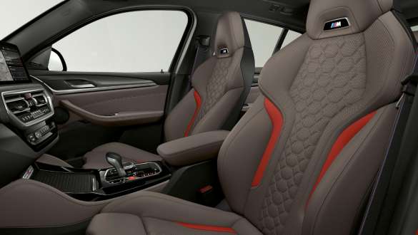 M Sport seats BMW X4 M F97 LCI Facelift 2021 BMW X4 M F97 LCI Facelift 2021 M Sport seats interior