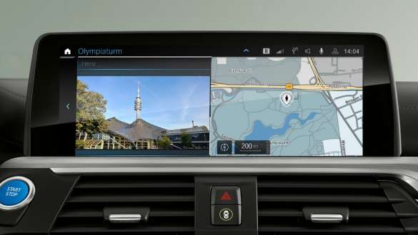 BMW Maps BMW iX3 G08 BMW Maps BMW iX3 G08 2020 Control Display interior