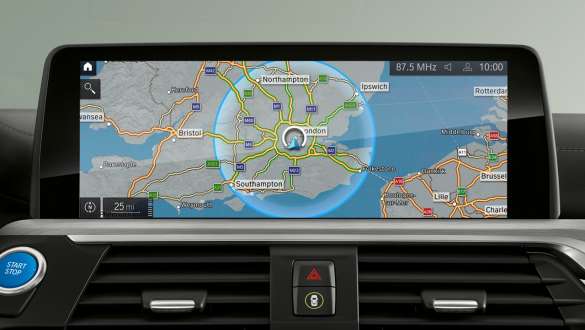 Connected Charging Services BMW iX3 G08 Connected Charging Services BMW iX3 G08 2020 Control Display interior