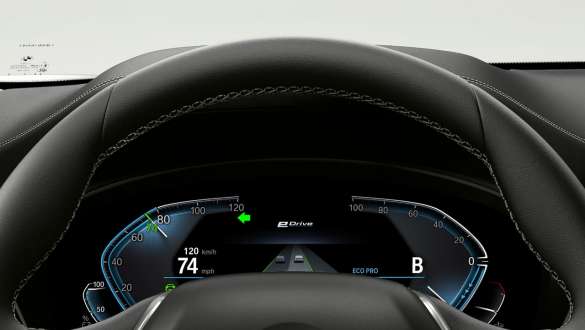 Assisted Driving View BMW iX3 G08 Assisted Driving View BMW iX3 G08 2020 instrument cluster interior