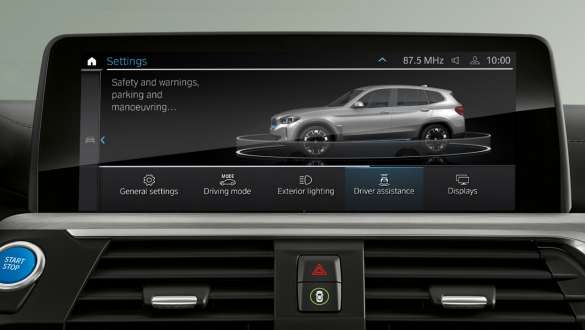 Driving Assistant Professional BMW iX3 G08 Driving Assistant Professional BMW iX3 G08 2020 Control Display interior