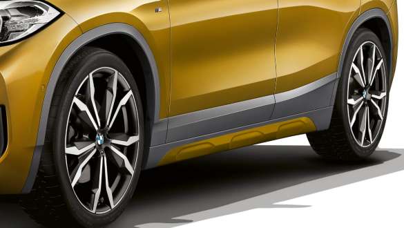 Side skirts BMW X2 F39 Side skirts BMW X2 F39 2020 Brooklyn Grey three quarter side view