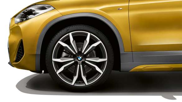 Wheel arches BMW X2 F39 Wheel arches BMW X2 F39 2020 Brooklyn Grey side view