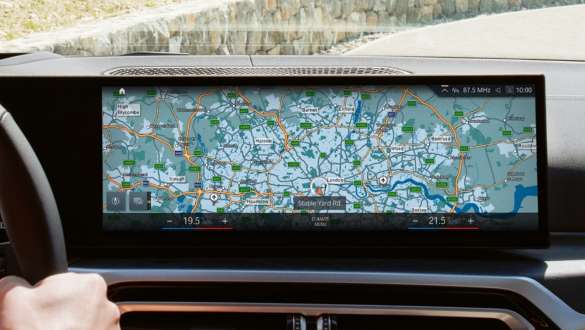 BMW Maps navigation map on BMW Control Display BMW Maps navigation map on BMW Control Display