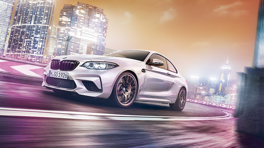 BMW M2 Competition sports car agility