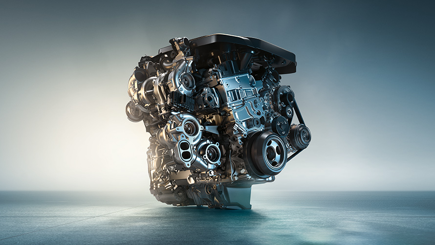 M Performance TwinPower Turbo inline 6-cylinder diesel engine. BMW M550d xDrive M Performance TwinPower Turbo inline 6-cylinder diesel engine.