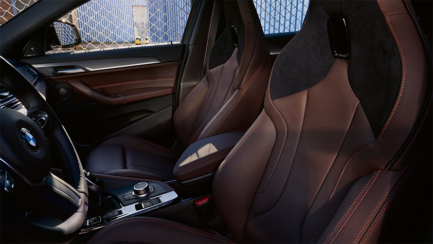 BMW X2 F39 2020 interior centre console