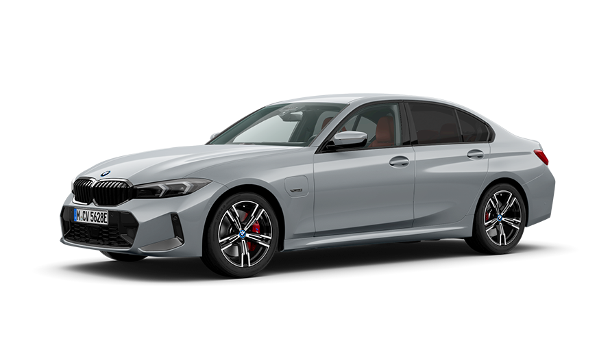 BMW 3 Series Sedan G20 PHEV 3/4 front view standing