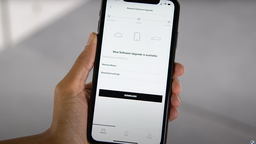 Download and installation Remote Software Upgrade with the My BMW App How to video Download and installation Remote Software Upgrade with the My BMW App