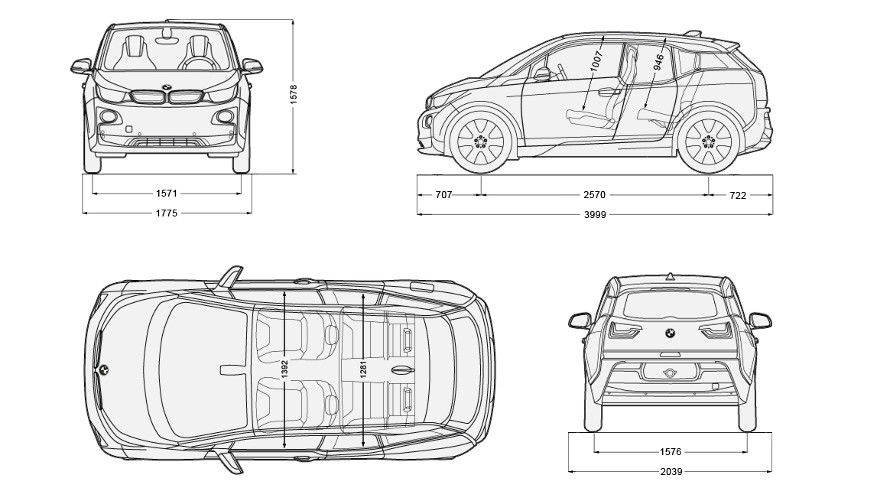 Bmw I3 Technical Data